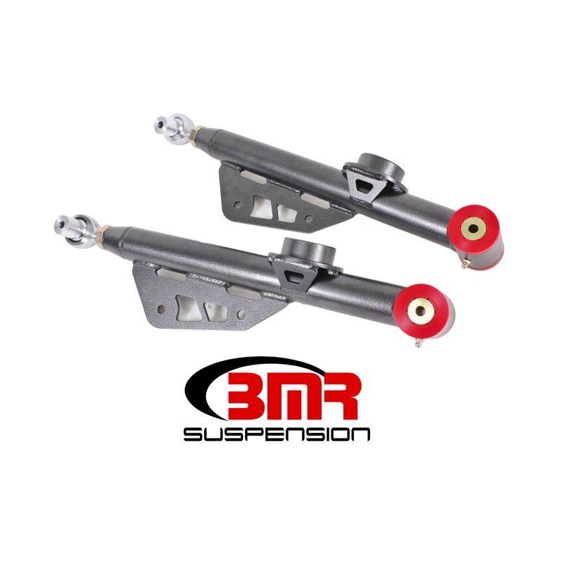 BMR Suspension | TCA049H - Lower Control Arms, DOM, Single Adj, Poly/rod End - 1979-1998 Mustang - Mustang 1979-1998