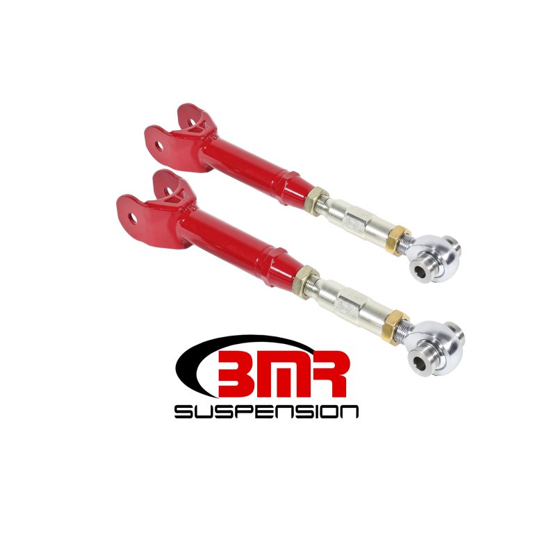 BMR Suspension | TCA061R - Lower Trailing Arms, On-car Adjustable, Rod Ends - 2016-2017 Camaro - Camaro 2.0T / 3.6L / 6.2L 2016-
