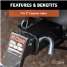 CURT | Towing Starter Kit with 2" Ball (2" Shank, 7,500 lbs, 2" Drop)
