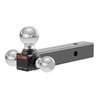 CURT | Multi-Ball Mount (2" Solid Shank, 1-7/8", 2" & 2-5/16" Chrome Balls) CURT Hitch Balls & Mounts