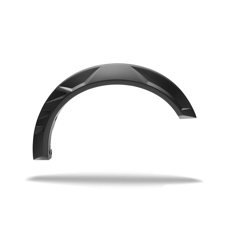 Husky Liners | DRT Fender Flares Black Smooth Finish 4-Piece Set - F-150 2.7T / 3.5L / 5.0L 2015-2017