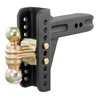 CURT | Adjustable Channel Mount with Dual Ball (2-1/2" Shank, 20,000 lbs., 6" Drop) CURT Hitch Balls & Mounts