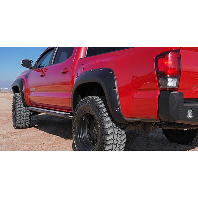 Husky Liners | Fender Flares Pocket-Style 4PC Set - Tacoma 2.7L / 3.5L 2016-2023