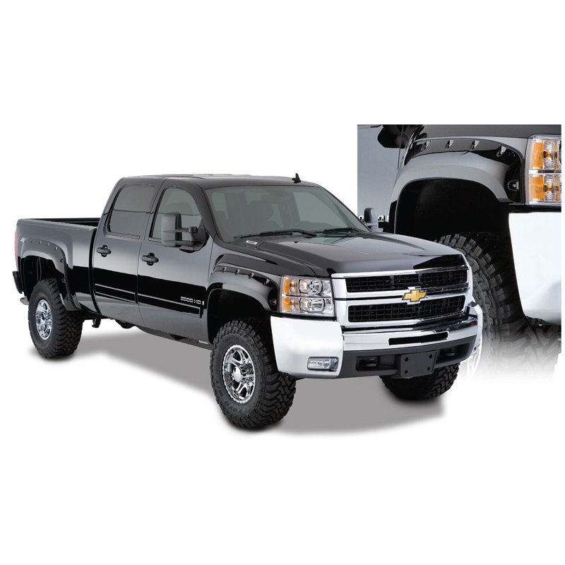 Husky Liners | Fender Flares Pocket-Style 4PC Set - Silverado 1500 2007-2013