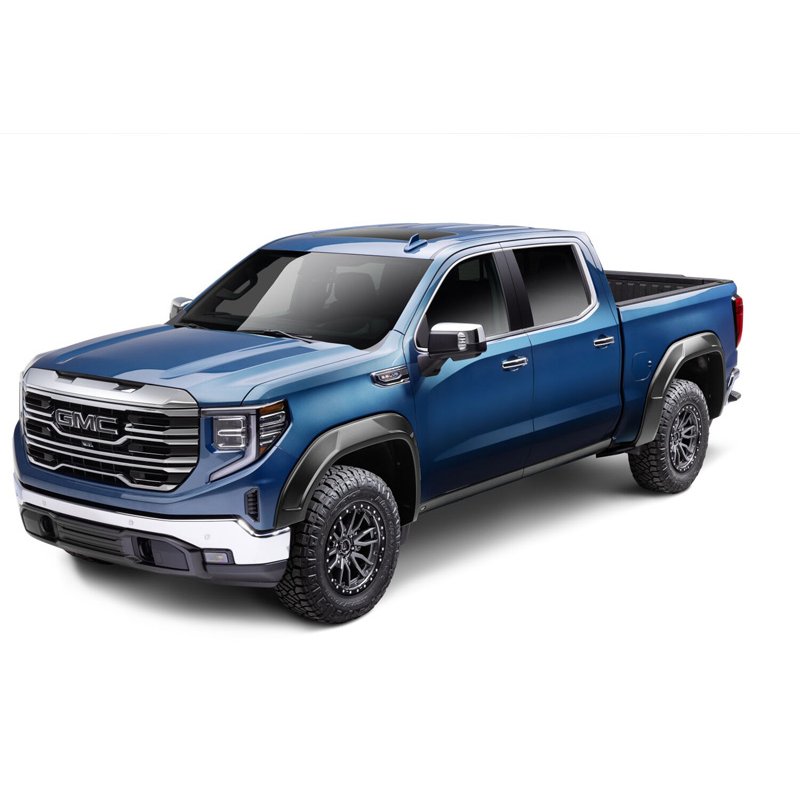 Husky Liners | DRT Fender Flares Black Smooth Finish 4-Piece Set - Sierra 1500 2019-2026