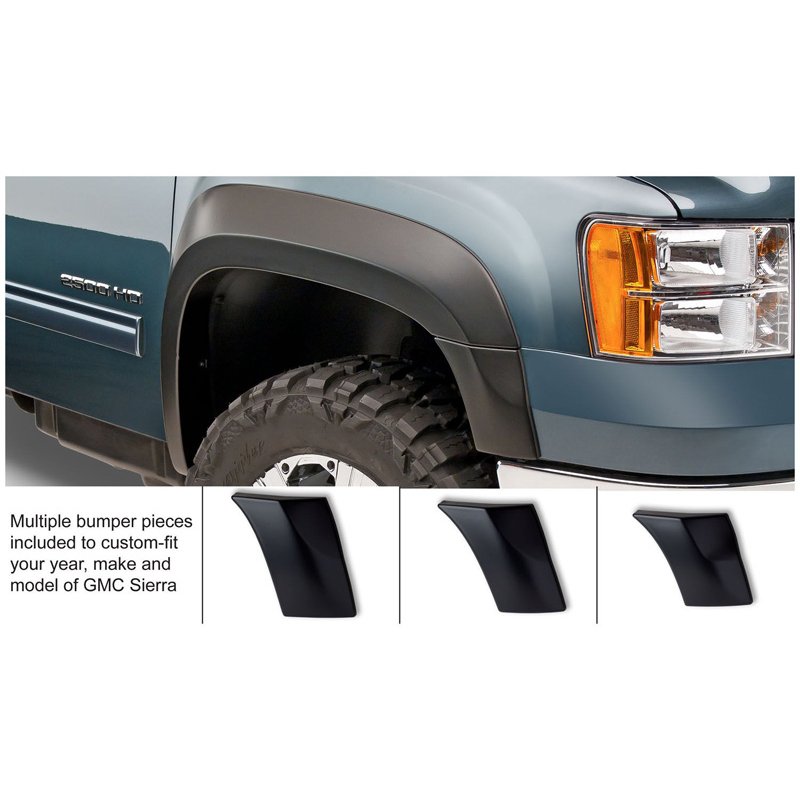 Husky Liners | Fender Flares Extend-a-Fender 4PC Set - Sierra 1500 / 2500 HD 2007-2014