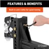 CURT | Adjustable Channel Mount with 2-5/16" Ball & Pintle (2-1/2" Shank, 20,000 lbs.)