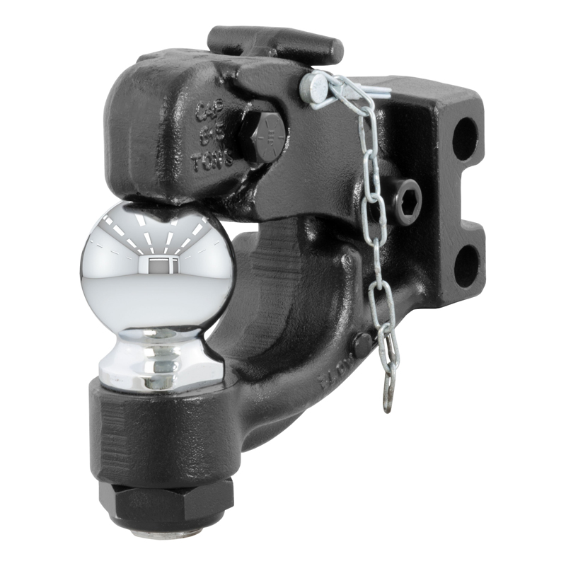 CURT | Replacement Channel Mount Ball & Pintle Hitch (2-5/16" Ball, 13,000 lbs.)
