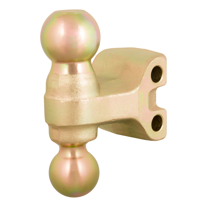 CURT | Replacement Dual-Ball for Adjustable Channel Mount (Fits 45902, 45927) CURT Hitch Balls & Mounts