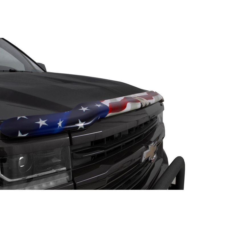 Husky Liners | Eagle American Flag Bug Shield Hood Protector - Silverado 1500 4.3L / 5.3L / 6.2L 2014-2015