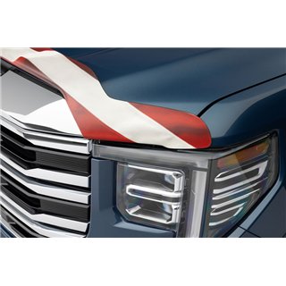 Husky Liners | Eagle American Flag Bug Shield Hood Protector - Sierra 1500 / Limited 2014-2019
