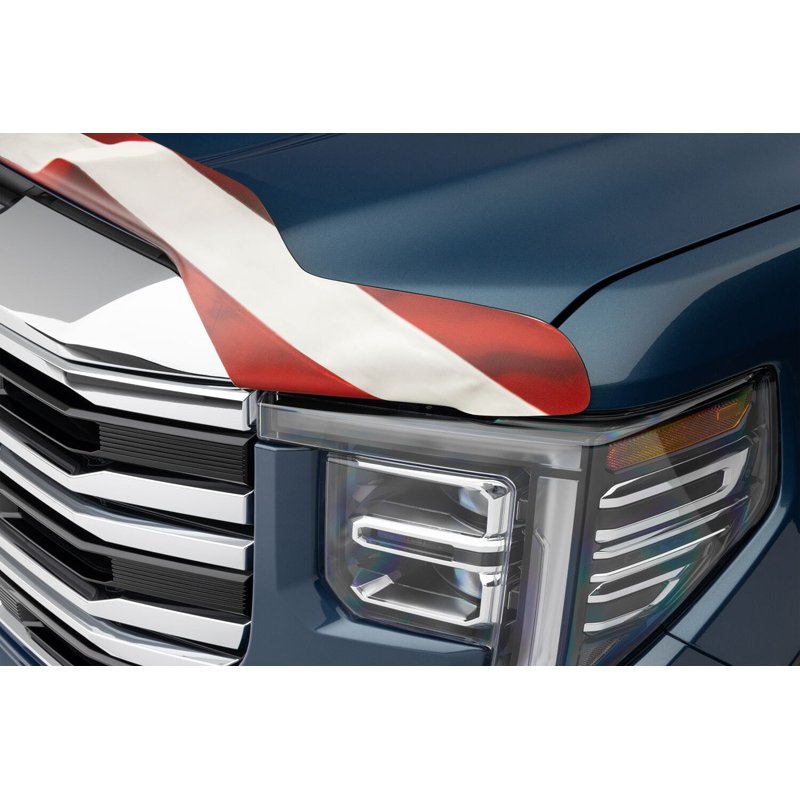 Husky Liners | Eagle American Flag Bug Shield Hood Protector - Sierra 1500 2019-2026