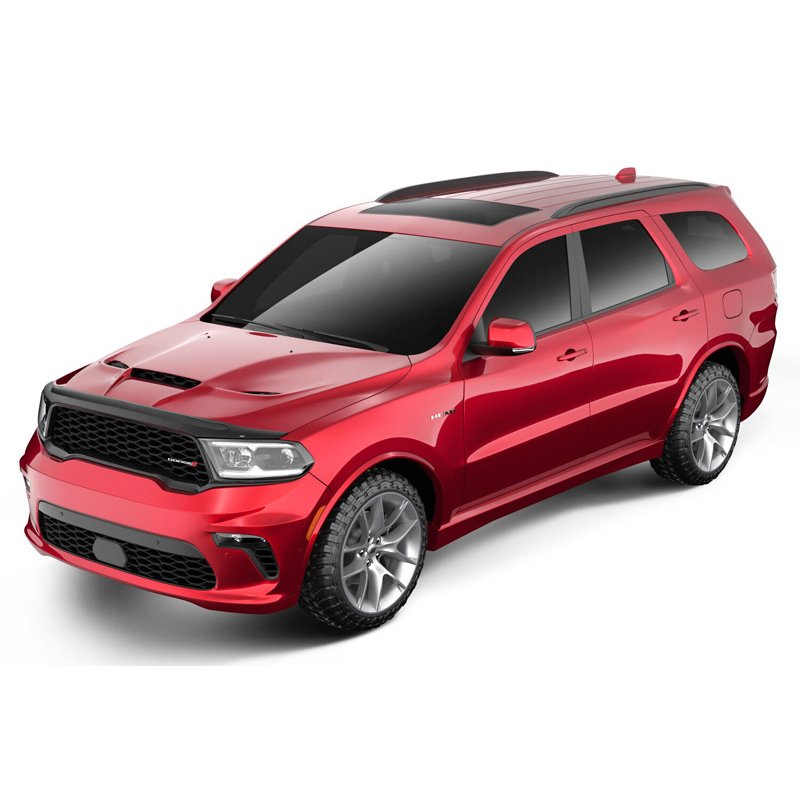 Husky Liners | Aeroskin II Hood Protector; Matte Black Low Profile - Durango 2011-2026