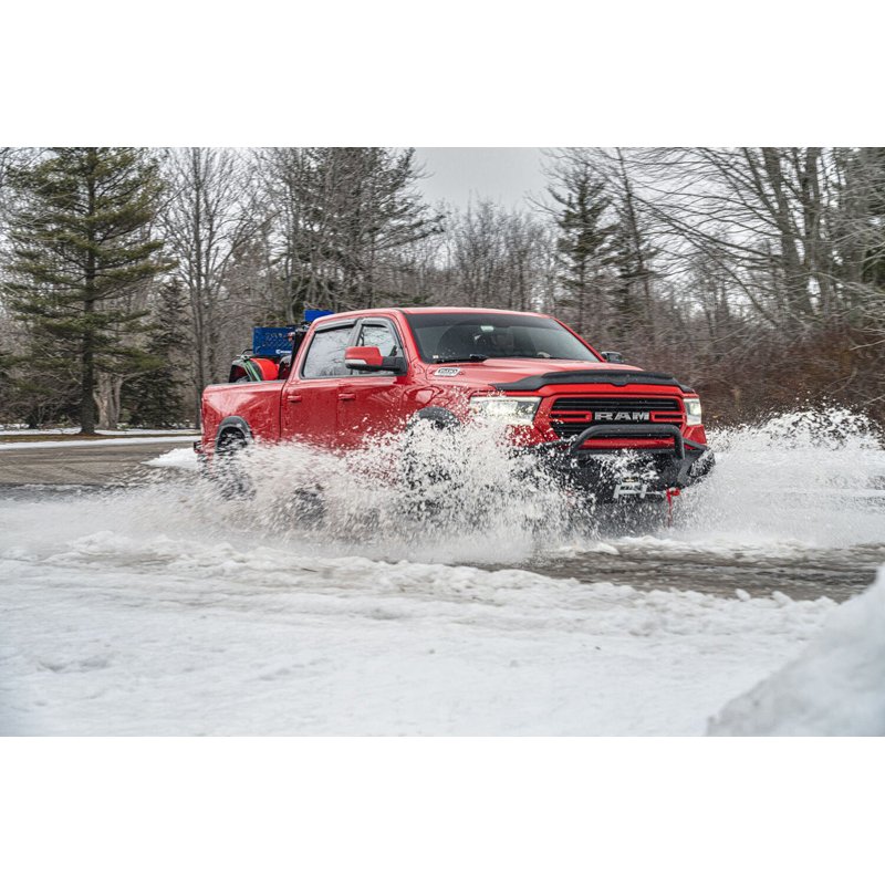 Husky Liners | Aeroskin II Hood Protector Matte Black Low Profile - Ram 2500 / 3500 2010-2018