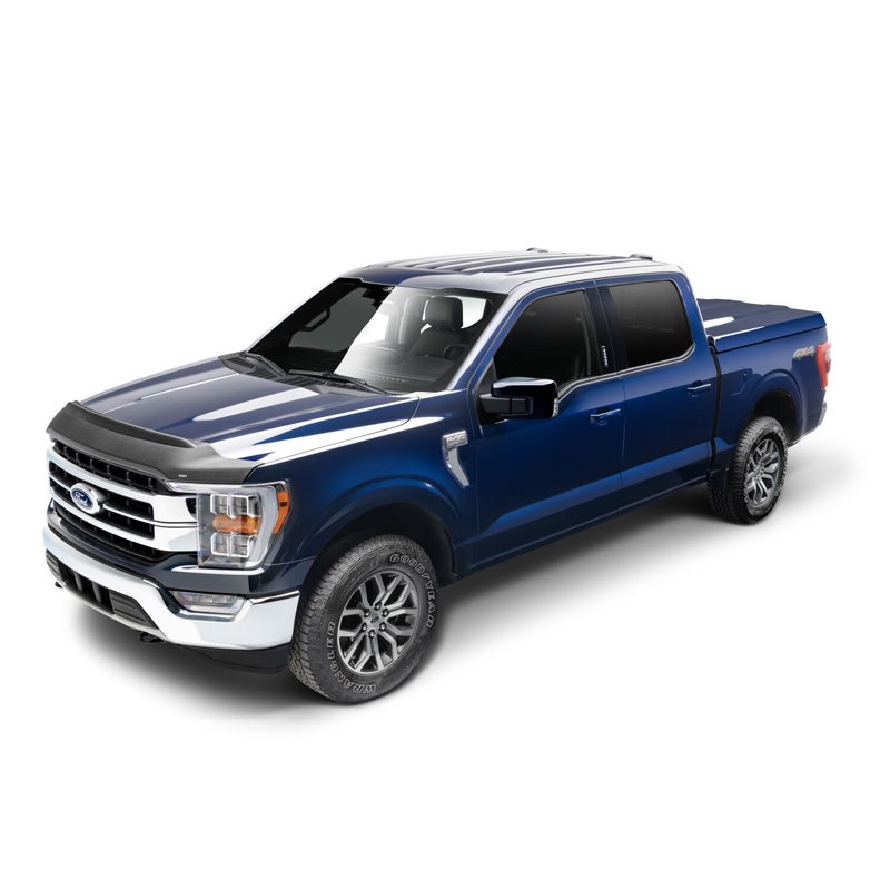 Husky Liners | Aeroskin II Hood Protector; Matte Black Low Profile - F-150 2015-2020