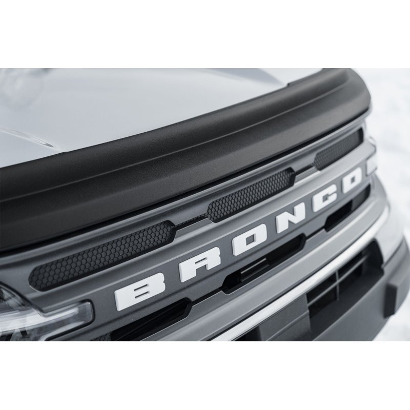 Husky Liners | Aeroskin II Hood Protector Matte Black Low Profile - Bronco Sport 1.5T / 2.0T 2021-2026
