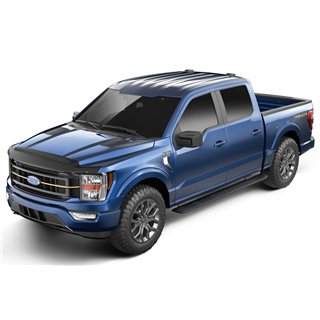 Husky Liners | Aeroskin II Hood Protector; Matte Black Low Profile - F-150 2024-2026