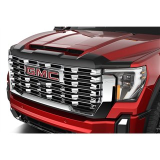 Husky Liners | Aeroskin Hood Protector Smoke - Sierra 1500 2019-2026