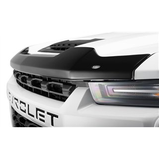 Husky Liners | Aeroskin Hood Protector Smoke - Silverado 2500 HD / 3500 HD 6.6L 2020-2026