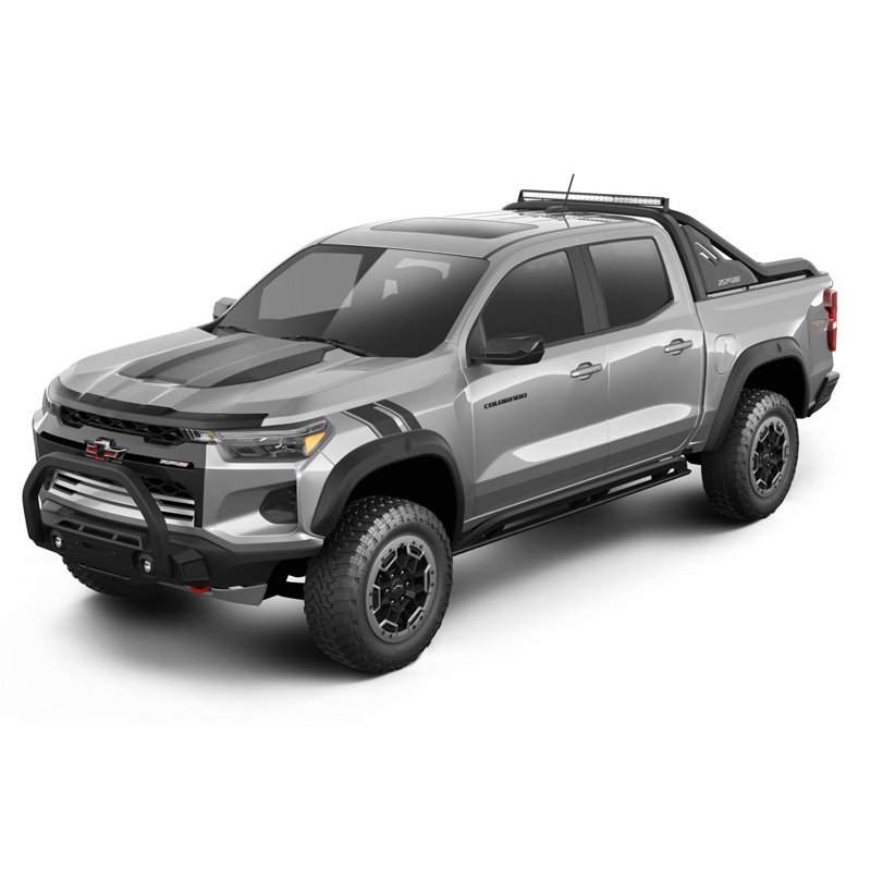 Husky Liners | Aeroskin Hood Protector; Smoke - Colorado 2.7T 2023-2025