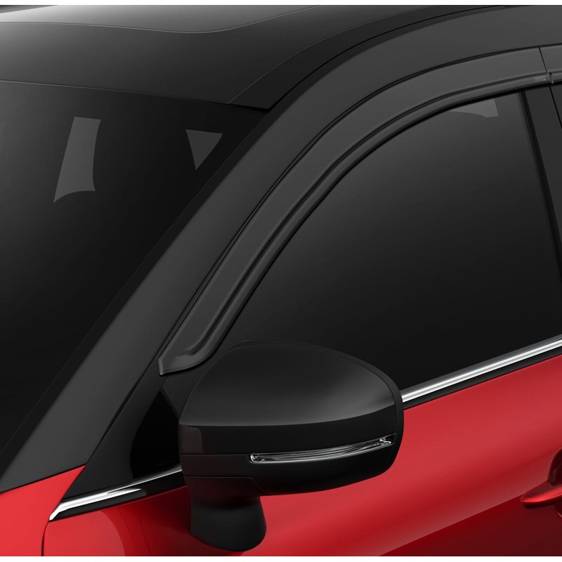 Husky Liners | Low Profile Ventvisor Deflector; Smoke; Outside Mount; 2 pc.