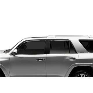 Husky Liners | Low Profile Ventvisor Deflector Smoke Outside Mount 4 pc. - 4Runner 2.7L / 4.0L 2010-2024