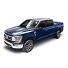 Husky Liners | Low Profile Ventvisor Deflector Smoke Outside Mount 4 pc. - F-150 / Lightning / F-250 / F-350 2015-2025