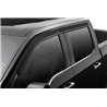 Husky Liners | Low Profile Ventvisor Deflector Smoke Outside Mount 4 pc. - F-150 / Lightning / F-250 / F-350 2015-2025
