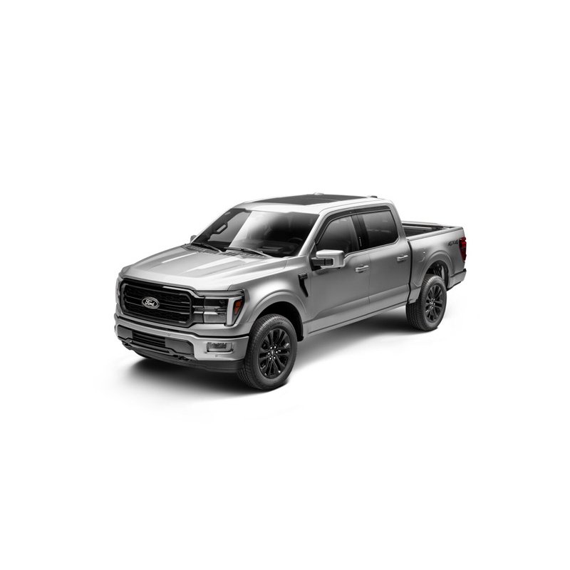 Husky Liners | Low Profile Ventvisor Deflector Smoke Outside Mount 4 pc. - F-150 / Lightning / F-250 / F-350 2015-2025