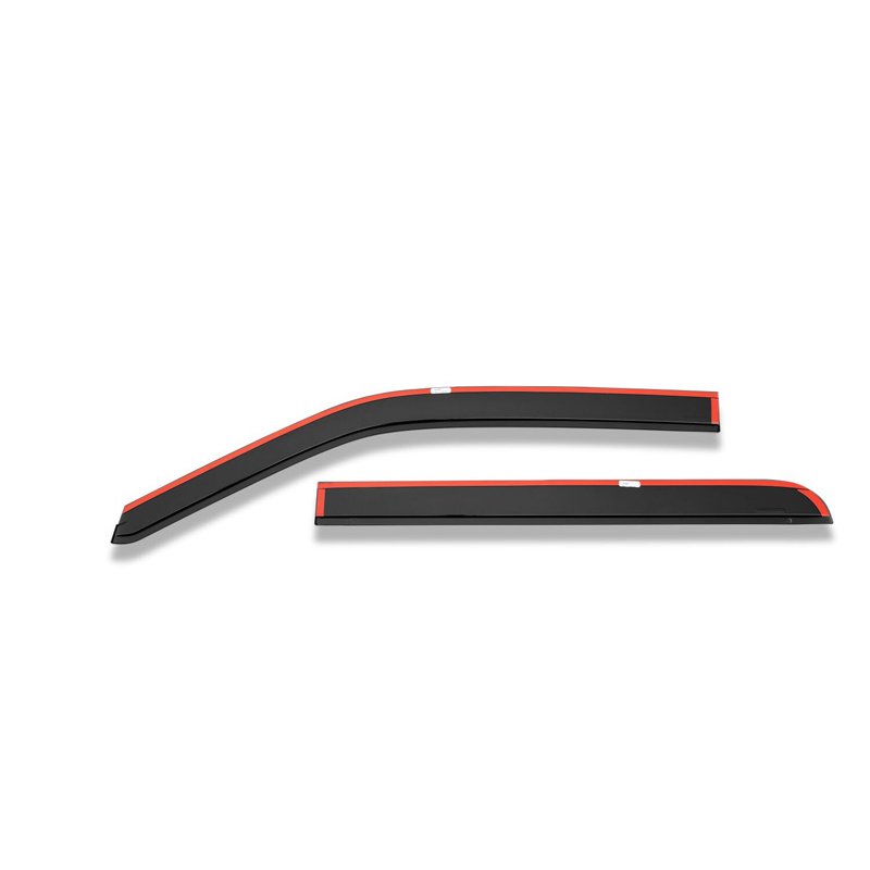 Husky Liners | Low Profile Ventvisor Deflector Smoke Outside Mount 4 pc. - F-150 / Lightning / F-250 / F-350 2015-2025