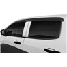 Husky Liners | Low Profile Ventvisor Deflector; Smoke; Outside Mount; 4 pc. - Colorado / Canyon 2015-2025