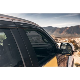 Husky Liners | Low Profile Ventvisor Deflector Smoke Outside Mount 4 pc. - Tundra 3.4T 2022-2025