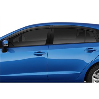 Husky Liners | Low Profile Ventvisor Deflector; Smoke; Outside Mount; 4 pc. - Corolla 1.8L / 2.0L 2020-2025