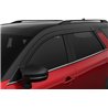 Husky Liners | Low Profile Ventvisor Deflector Smoke Outside Mount 4 pc. - Pathfinder 3.5L 2022-2024