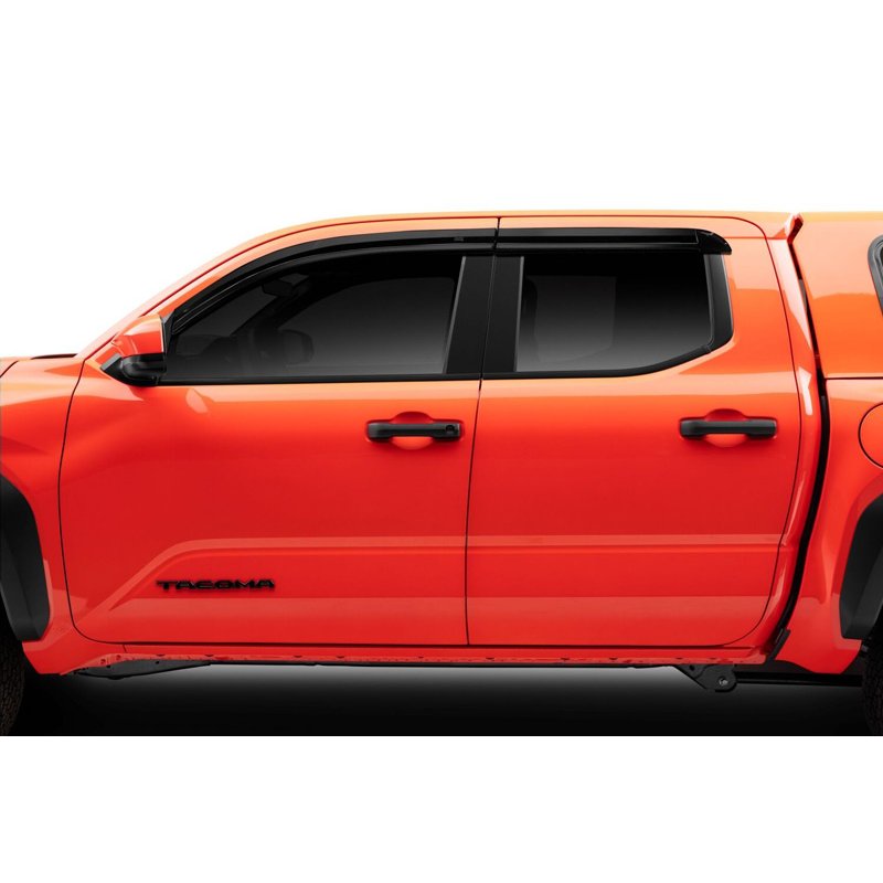 Husky Liners | Low Profile Ventvisor Deflector; Smoke; 4 pc. - Tacoma 2.4T 2024-2025