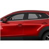 Husky Liners | Low Profile Ventvisor Deflector Smoke Outside Mount 4 pc. - Crosstrek 2.0L / 2.5L 2024-2025