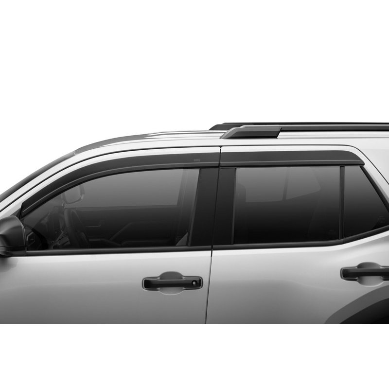 Husky Liners | Low Profile Ventvisor Deflector Smoke Outside Mount 4 pc. - 4Runner 2.4T 2025