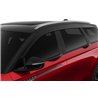 Husky Liners | Low Profile Ventvisor Deflector; Smoke; Outside Mount; 6 pc. - Murano 3.5L 2009-2014