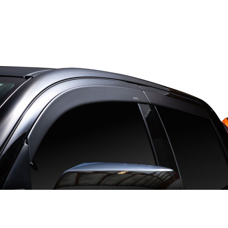 Husky Liners | Low Profile Ventvisor Deflector; Matte Black; Outside Mount; 4 pc. - Tundra 2007-2021