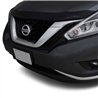 Husky Liners | Aeroskin Hood Protector; Matte Black Low Profile - Frontier 2005-2020