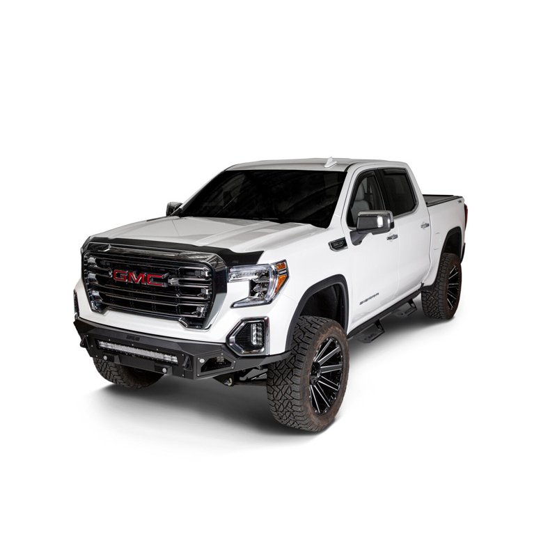 Husky Liners | Aeroskin Hood Protector; Matte Black Low Profile - Sierra 1500 / Limited 2014-2019