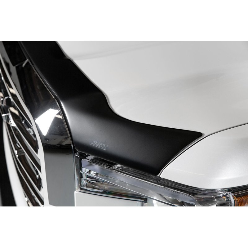 Husky Liners | Aeroskin Hood Protector Matte Black Low Profile - Sierra 2500 HD / 3500 HD 6.6L 2020-2023