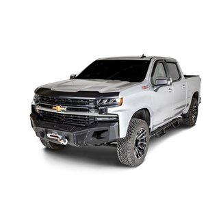 Husky Liners | Aeroskin Hood Protector Matte Black Low Profile - Silverado 2500 HD / 3500 HD 6.6L 2020-2025