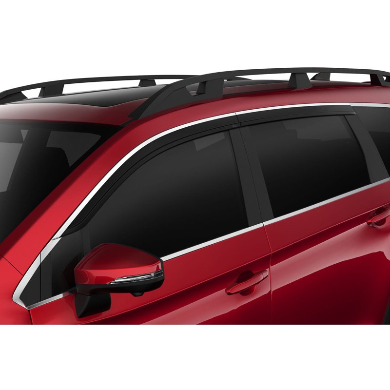 Husky Liners | Low Profile Ventvisor Deflector Smoke with Chrome Trim Outside Mount 4 pc. - Ascent 2.4T 2019-2023