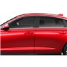 Husky Liners | Low Profile Ventvisor Deflector Smoke with Chrome Trim Outside Mount 4 pc. - Accord 1.5T / 2.0L 2023-2025