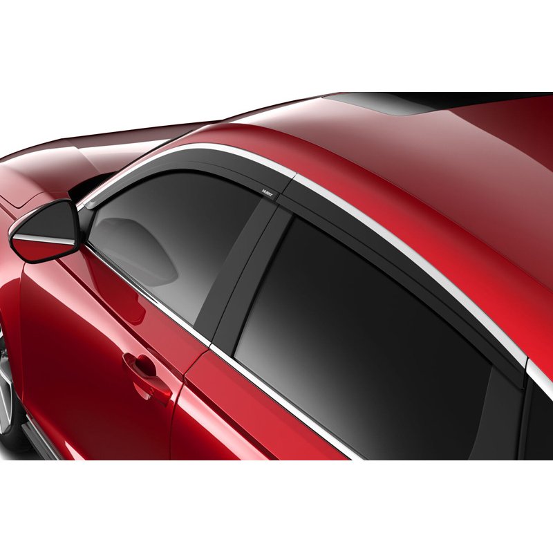 Husky Liners | Low Profile Ventvisor Deflector Smoke with Chrome Trim Outside Mount 4 pc. - Accord 1.5T / 2.0L 2023-2025