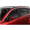 Husky Liners | Low Profile Ventvisor Deflector; Smoke with Chrome Trim; Outside Mount; 4 pc. - CX-90 2.5L / 3.3T 2024-2025
