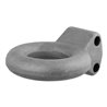 CURT | Channel-Style Lunette Ring (12,000 lbs., 3" I.D., Raw) CURT Hitch Balls & Mounts