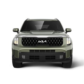 Husky Liners | Aeroskin Hood Protector; Chrome - Telluride 3.8L 2020-2025