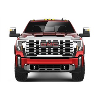 Husky Liners | Aeroskin Hood Protector; Chrome - Sierra 2024-2025